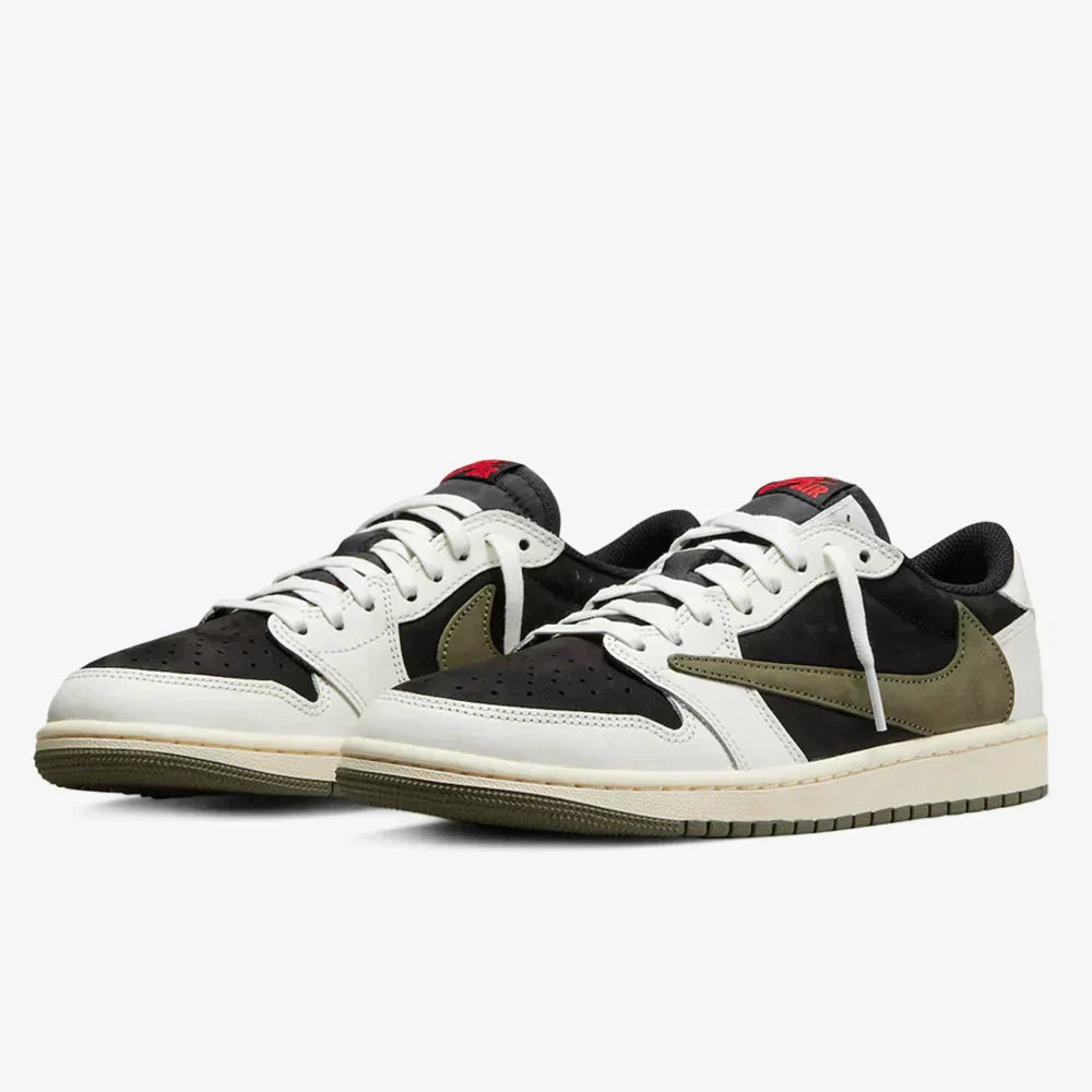 Travis Scott x Air Jordan 1 Low – Olive Confortável