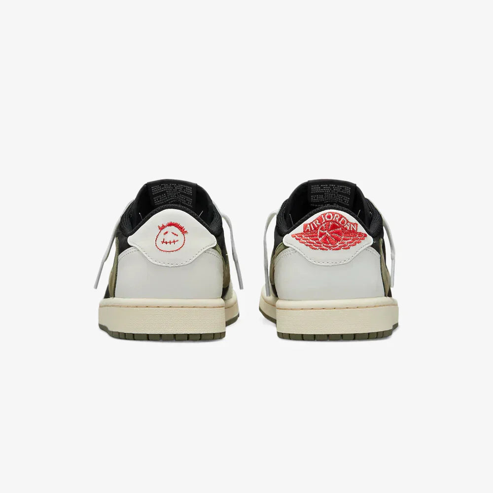 Travis Scott x Air Jordan 1 Low – Olive Confortável