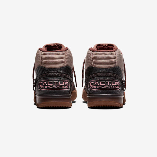 Travis Scott x Air Trainer Archeo Brown and Rusty – Pink Elegante